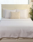 Popcorn (White) Bedspread-0