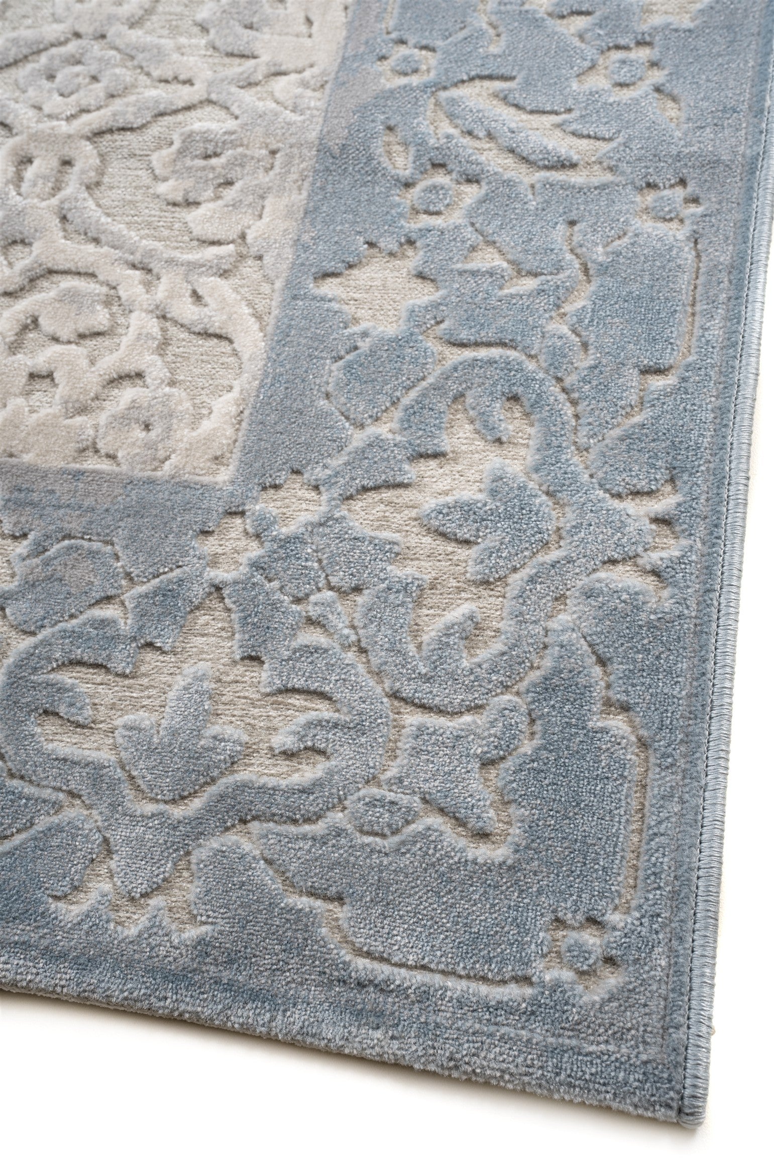 ΧΑΛΙ MUSE 2060/Q BLUE - 160εκ - Στρόγγυλο-1