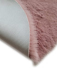 ΧΑΛΙ PUFFY JM7 DARK PINK BUTTERFLY ANTISLIP - 160X160Β NewPlan-2