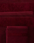 Bordeaux Velvet towel