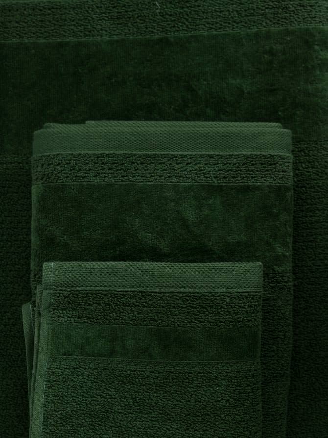 Greenery Velvet Towel