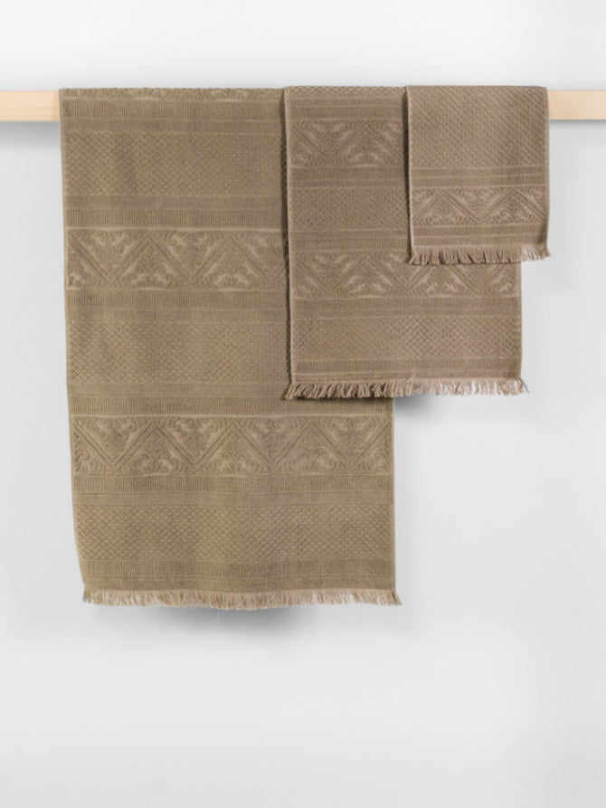 Πετσέτα Vivaraise Zoe Taupe