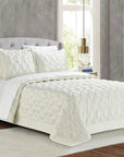 Monte Carlo (Ivory) Bedspread 250x240 + Mαξ/θήκες 50x70/2τεμ-0