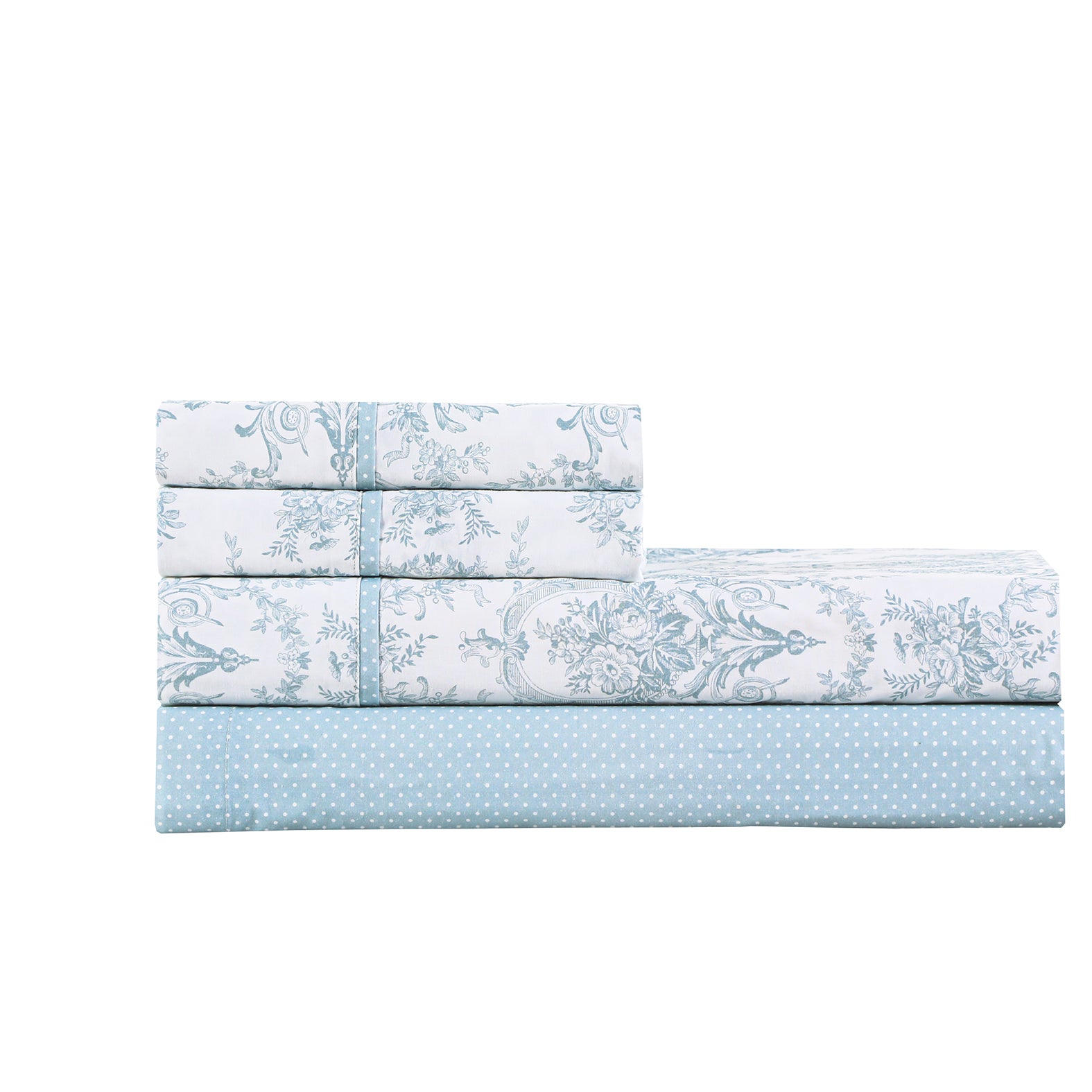 Chantal (Aqua)  (ΣΕΤ ΣΕΝΤΟΝΙΑ Υ/Δ 245x270+2 ΜΑΞ/ΘΗΚΕΣ 52x75) 210TC-1
