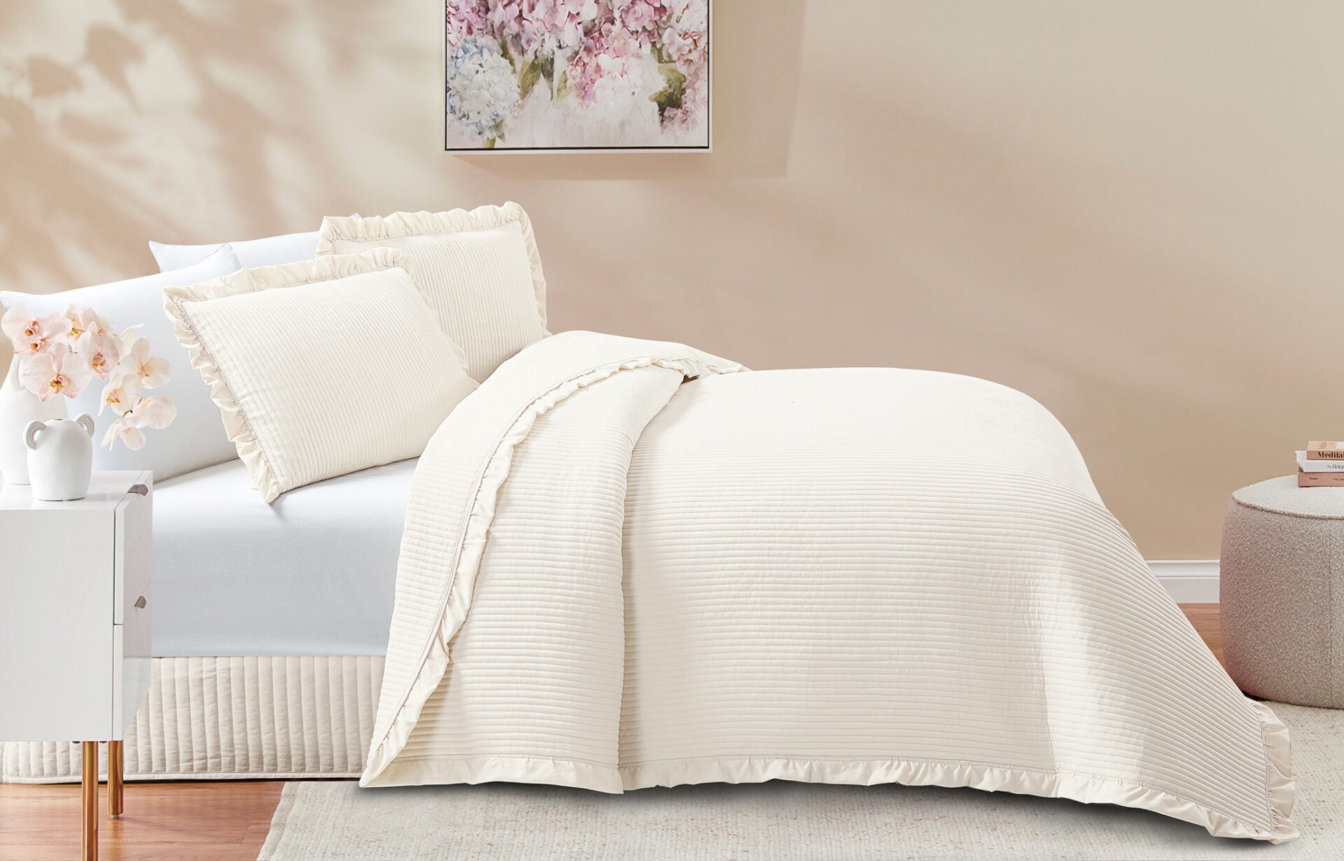 ARMONY (Cream) Bedspread-0