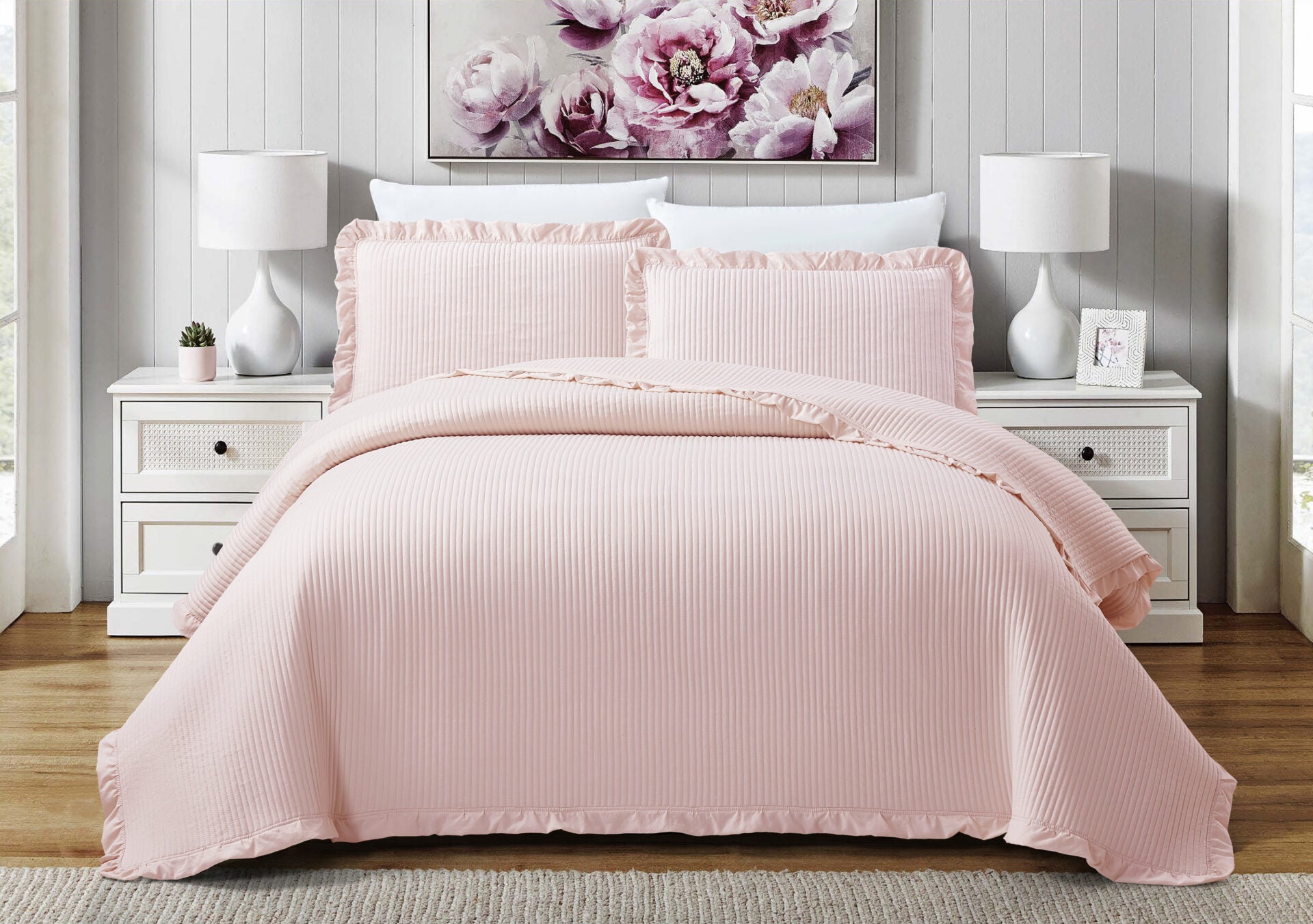 Armony (Pink) Bedspread-1