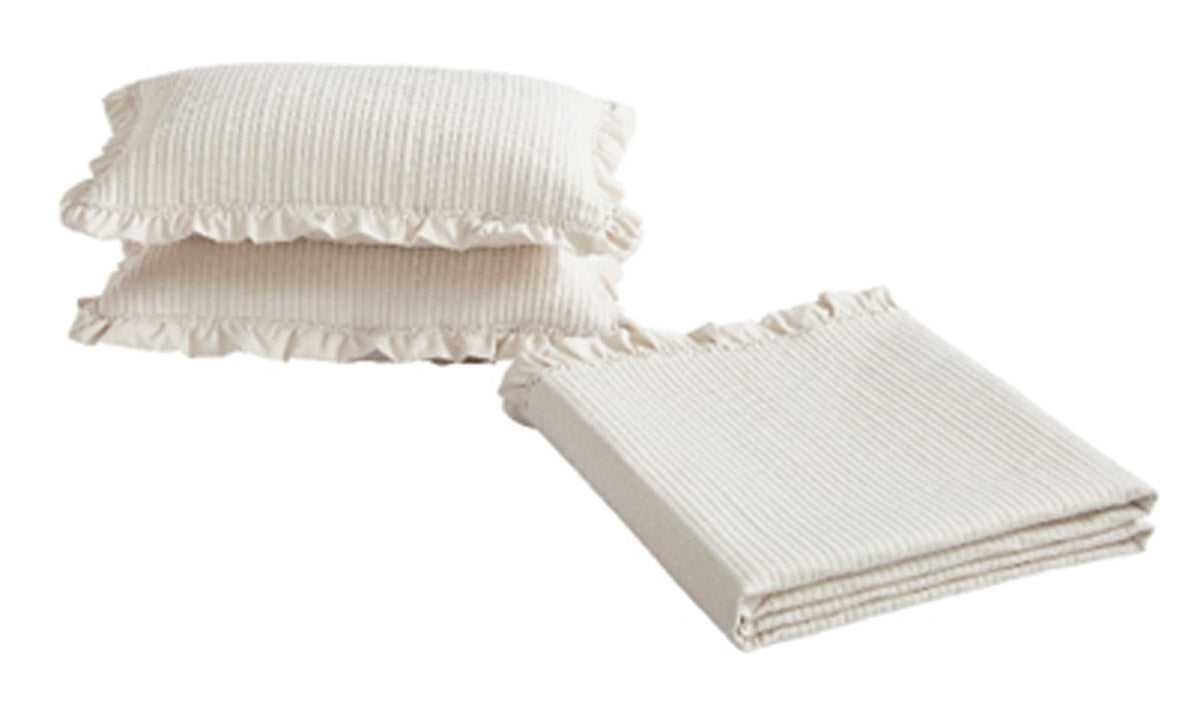 Set of Decorative Pillowcases 2pcs 50X70 Armony Beige