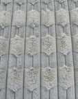 Fur Blanket 220X240 Boggi Light Grey