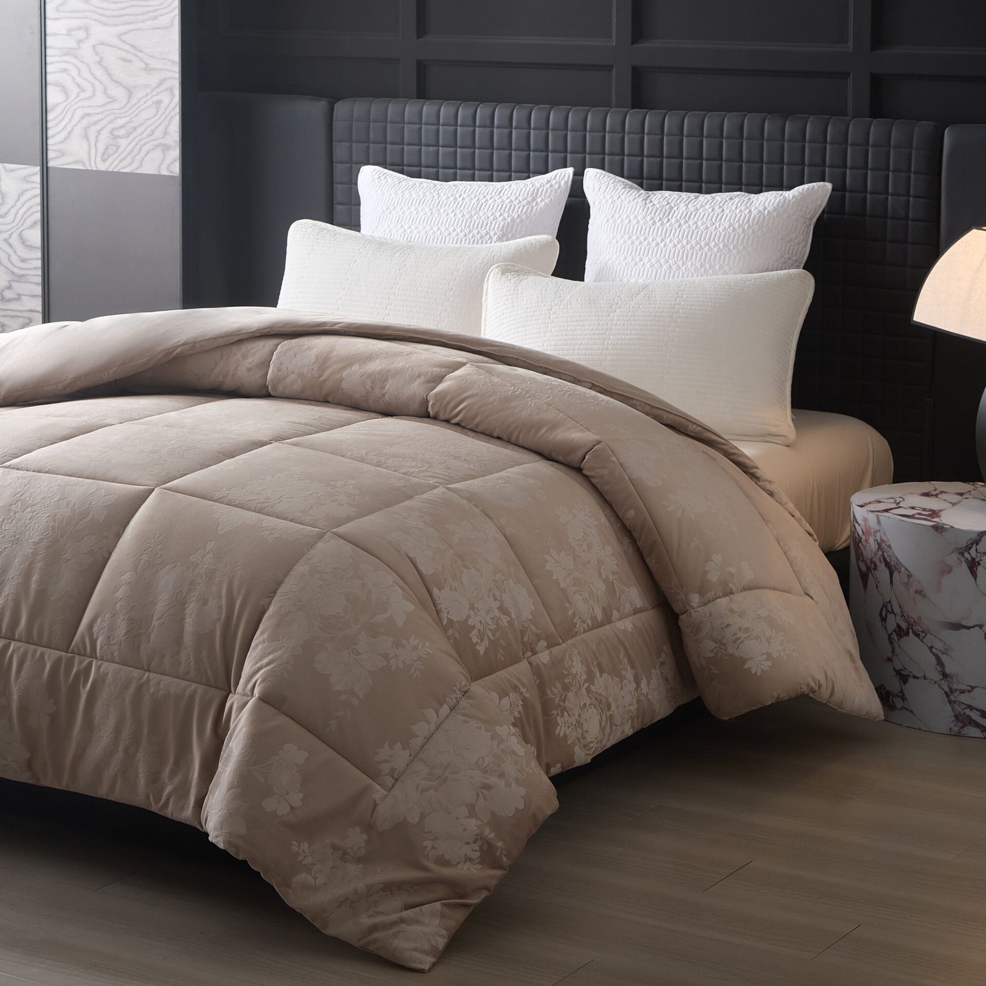 Cordelia (Taupe) Comforter-4