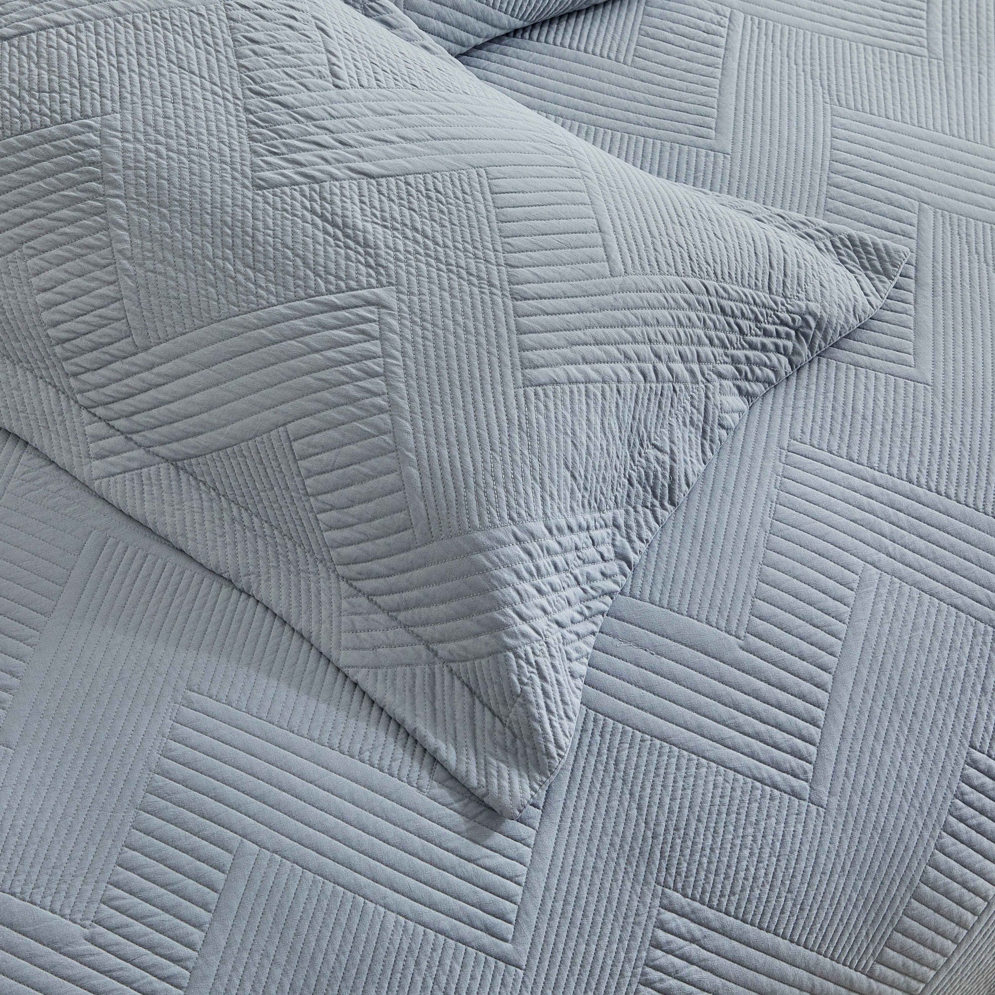Set of decorative pillowcases 2 pcs Diverso Grey