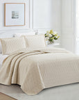 Glenda (Beige) Bedspread-1