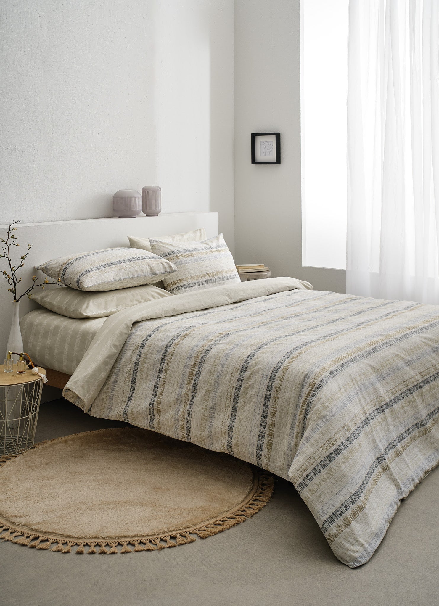 Sheet Set 4pcs 240X260 Irene-2 Beige