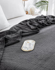 JF09 Black Κουβέρτα Fleece-1