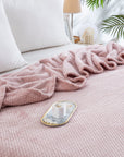 JF09 Pink Κουβέρτα Fleece-1