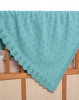 Bunny/Toy (Aqua) 80x100 Baby blanket with toy-0