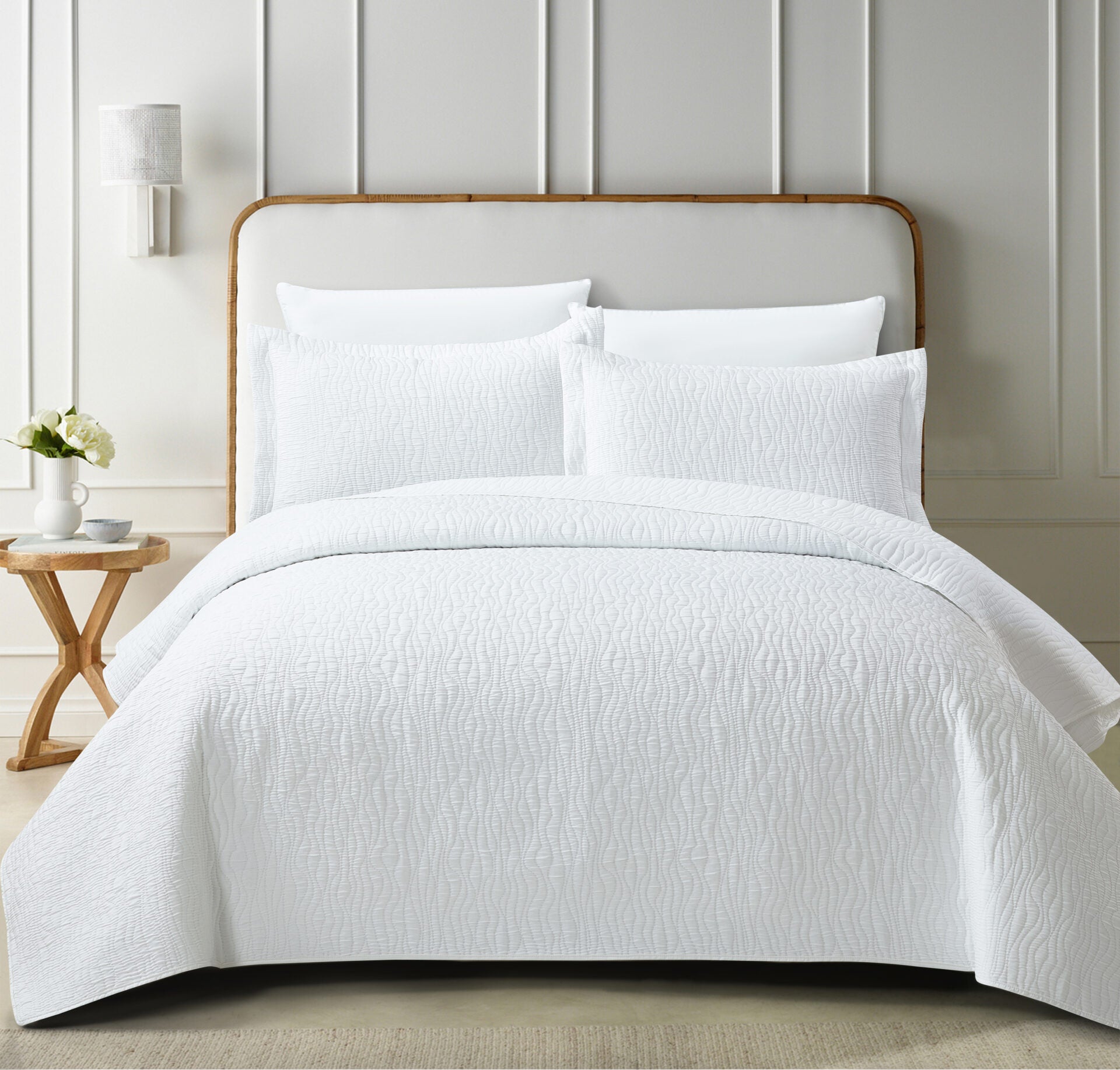 La Nostra (Off white)  Bedspread-1