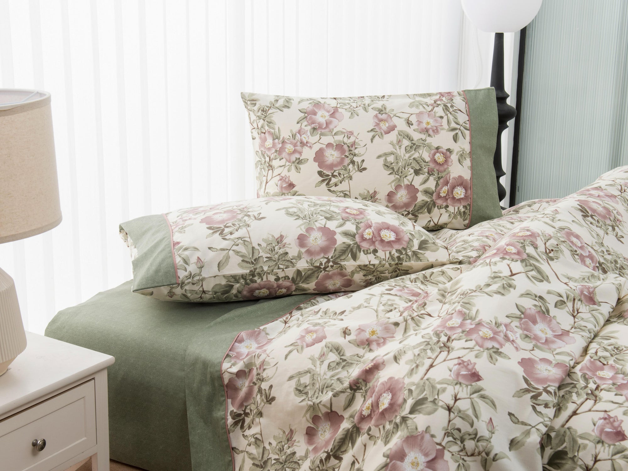 Sheet set 4pcs 245X270 Super double Lila
