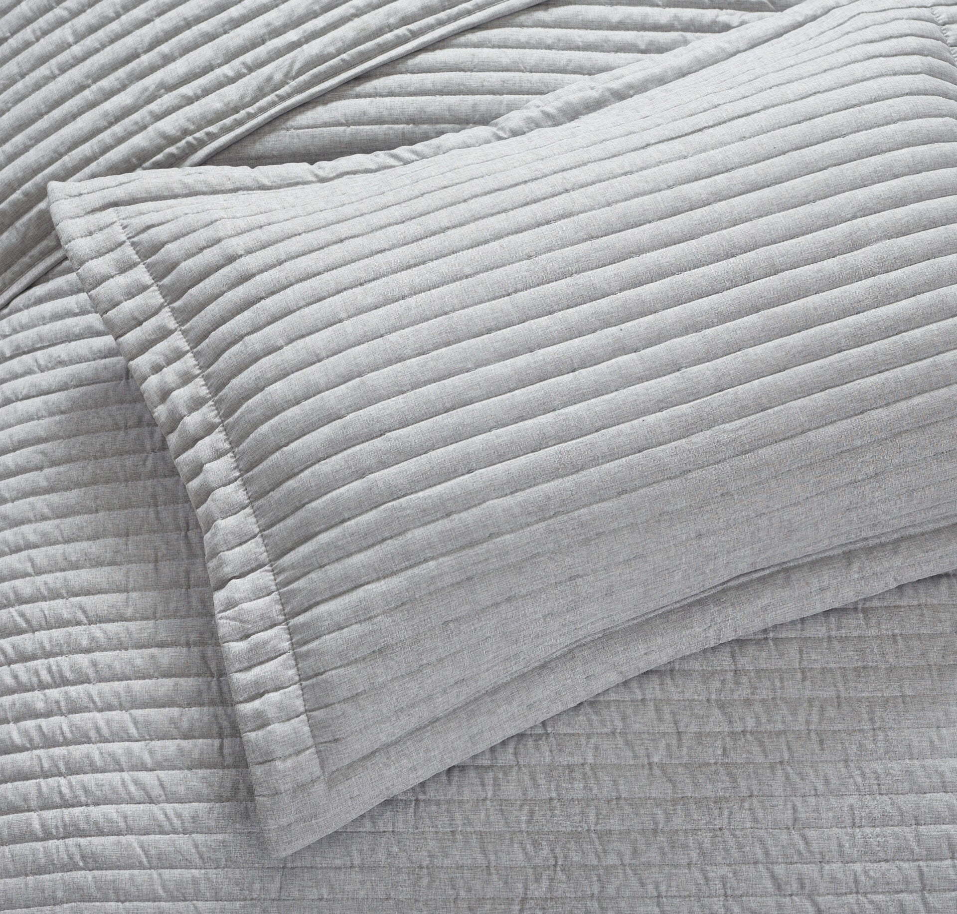 Mabelle (Lt grey) Bedspread-4