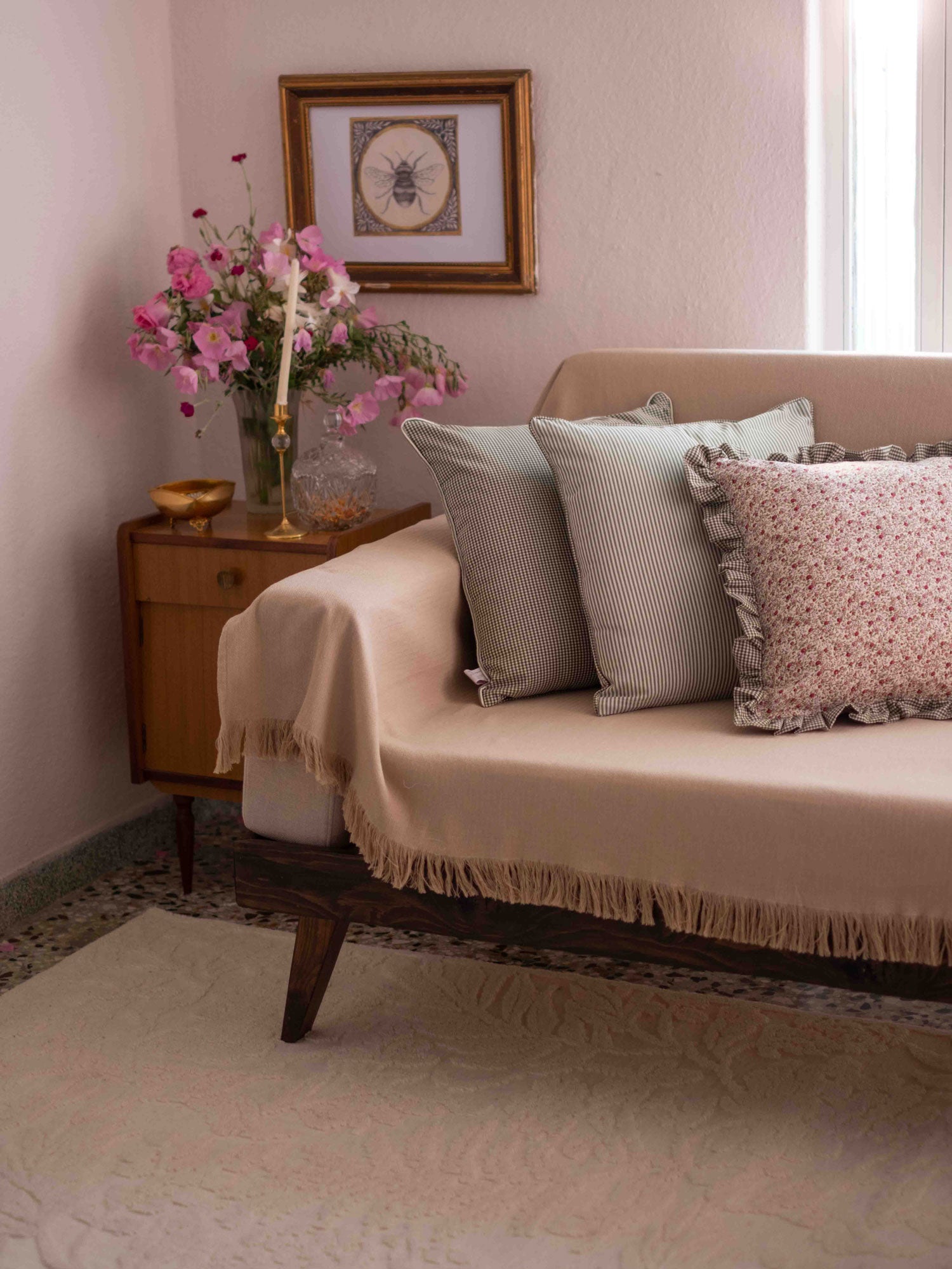 Διακοσμητική Μαξιλαροθήκη Symmetry Living 50x50 Willow Green