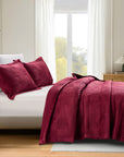 Palmira (Burgundy) Bedspread-0