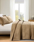 Palmira (Lt coffee) Bedspread-0