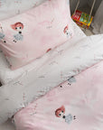 Set of 3 sheets 170X260 for children Rozy