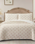 Roseto Multi (ivory/rose) Bedspread-0