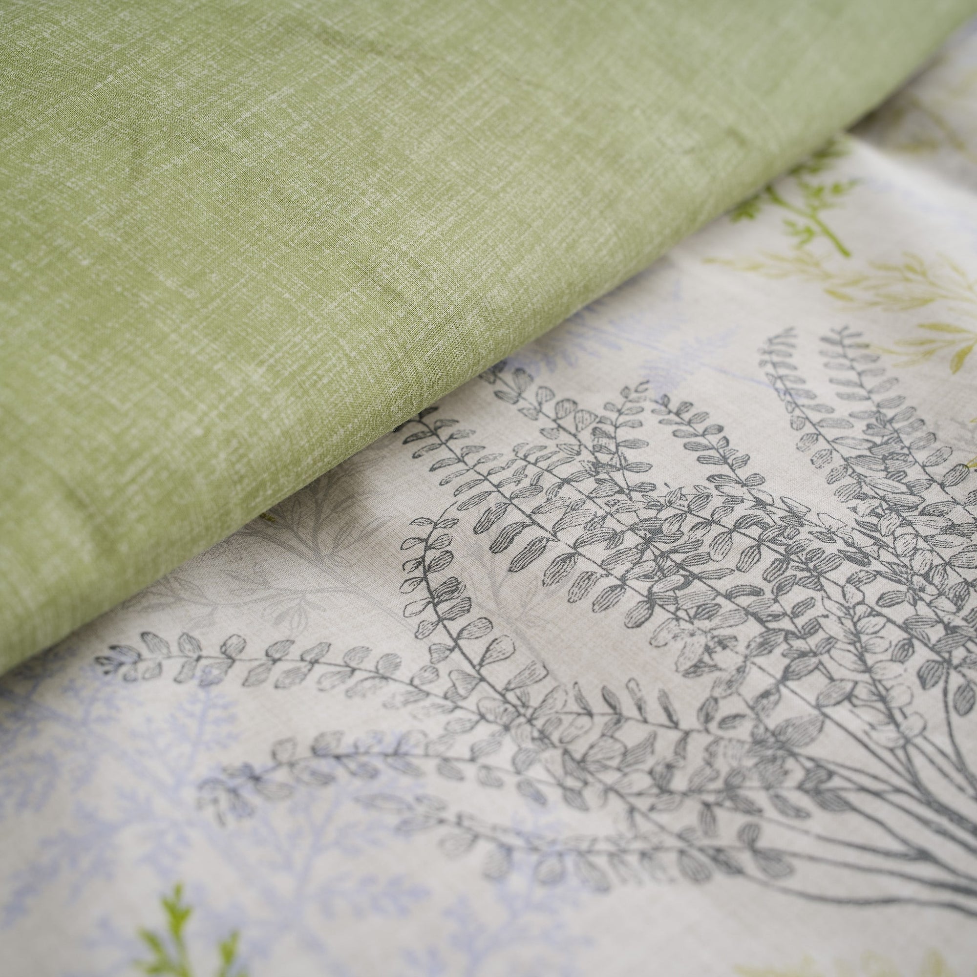 Sheet Set 4pcs 240X260 Silvia-1 Green