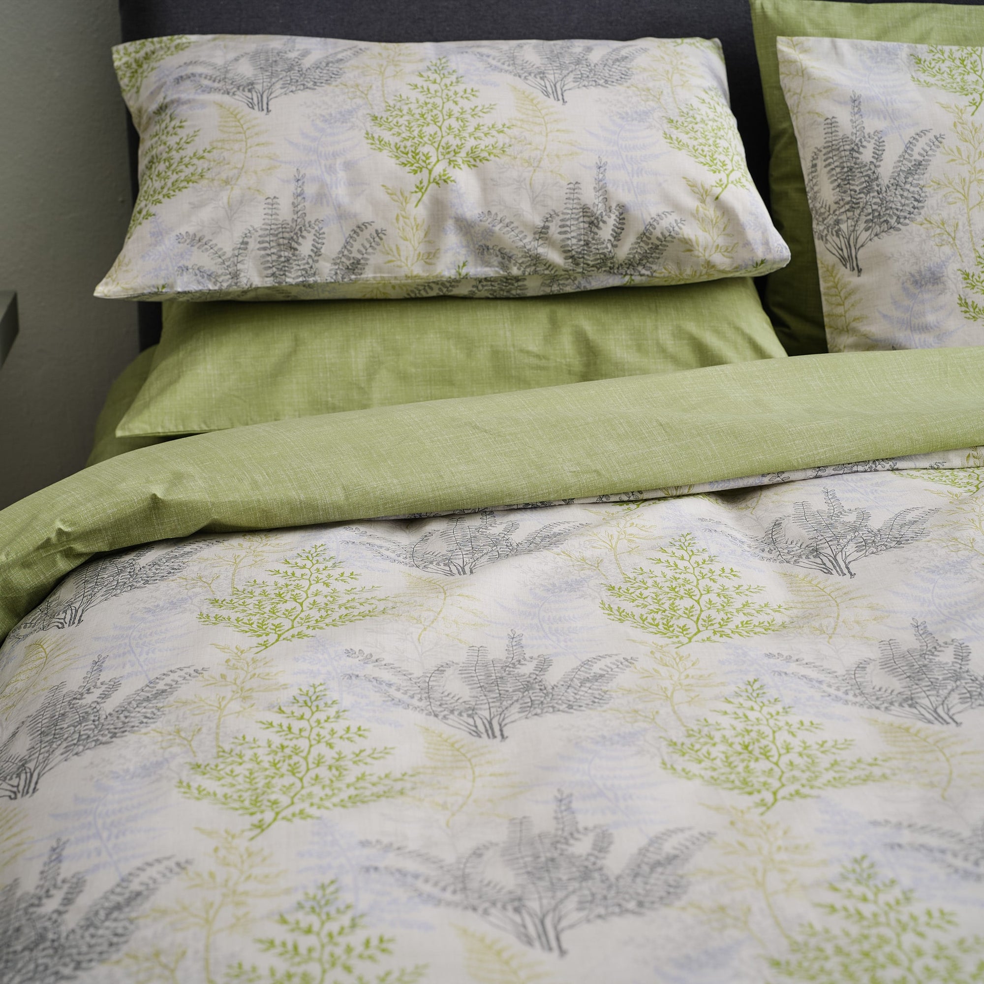 Sheet Set 4pcs 240X260 Silvia-1 Green
