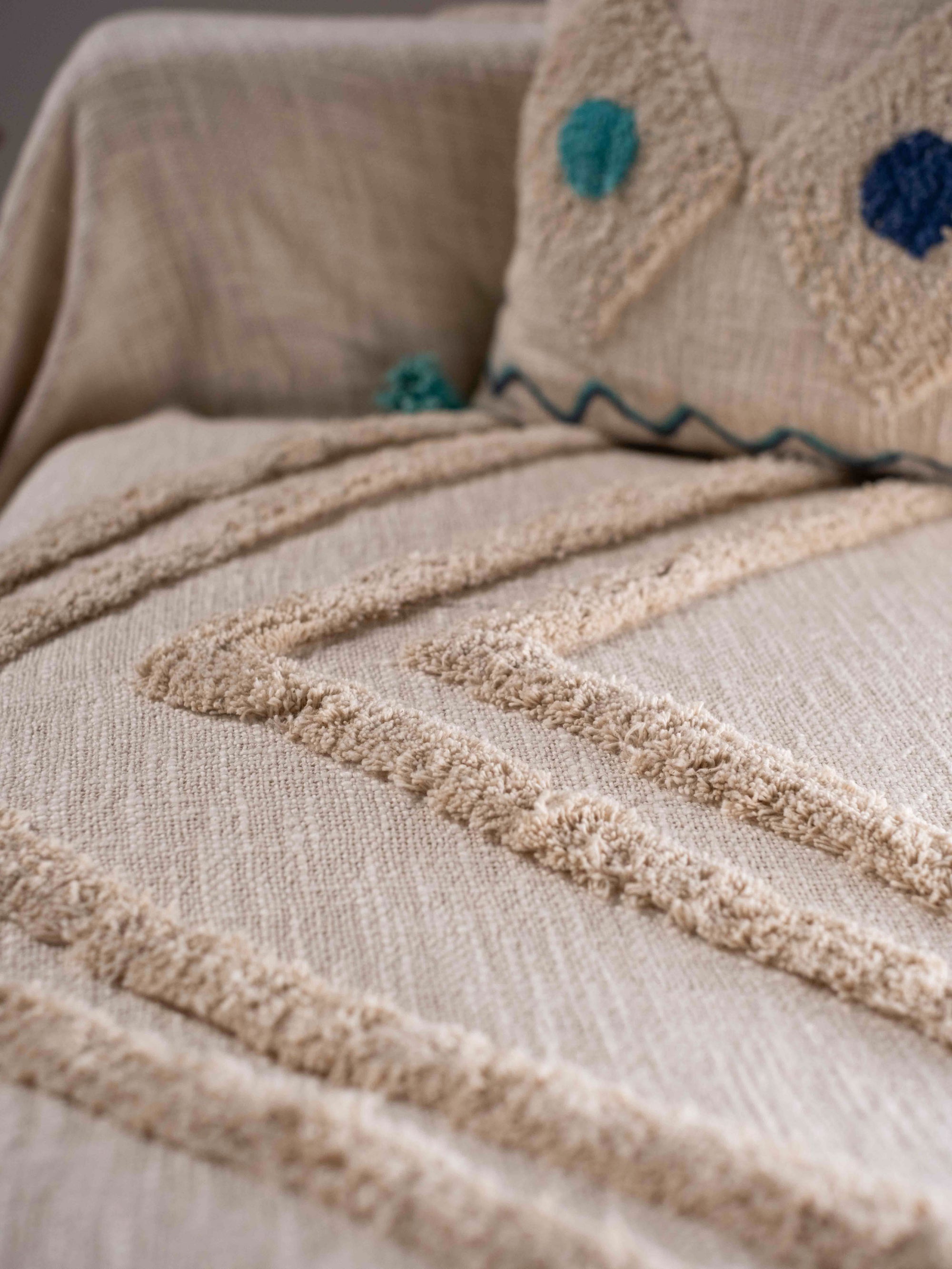 Symmetry Living Throw 130x170 Fez Sand