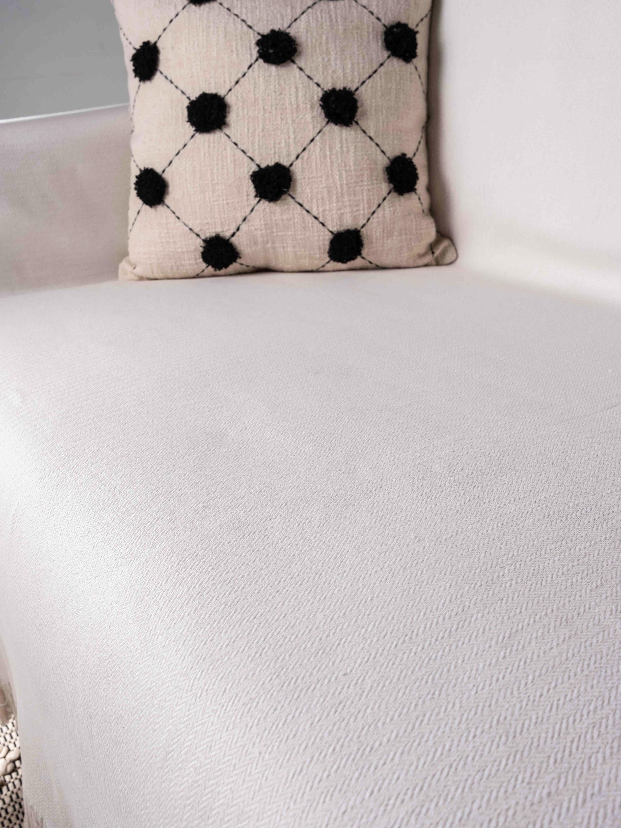 Nala Off White Throw