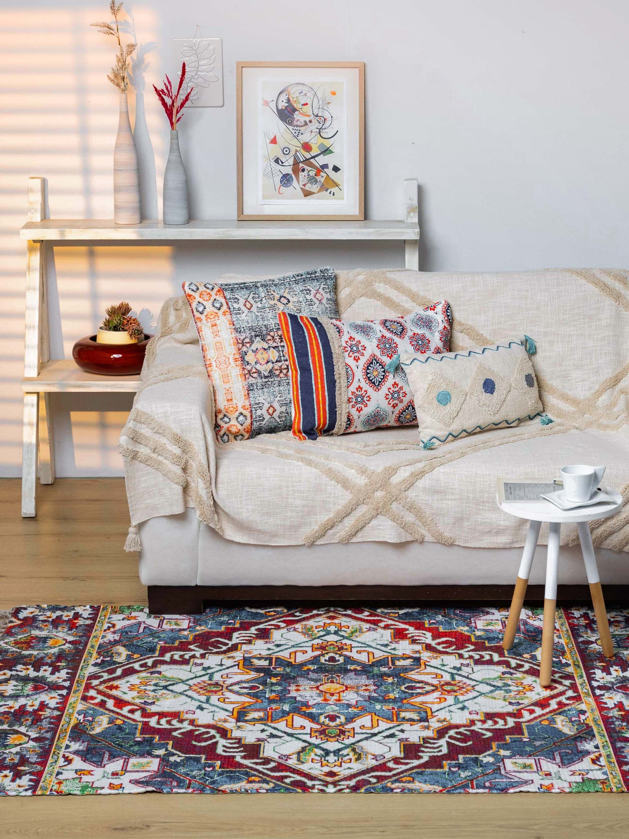 Symmetry Living Throw 130x170 Fez Sand