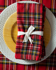 Christmas Napkins Set of 2 Lavilla Home 42X42 Tartan