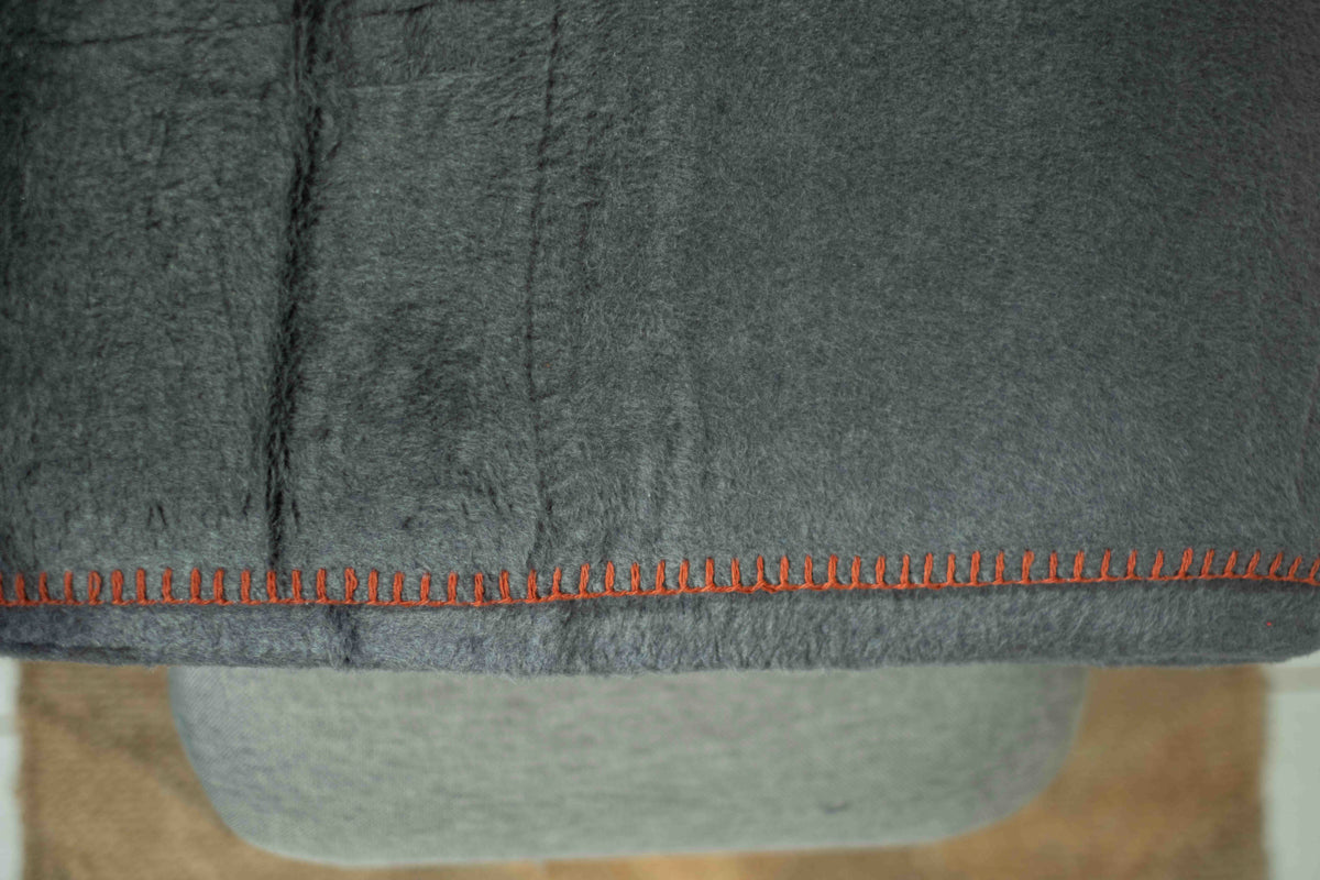 Carla Grey Blanket