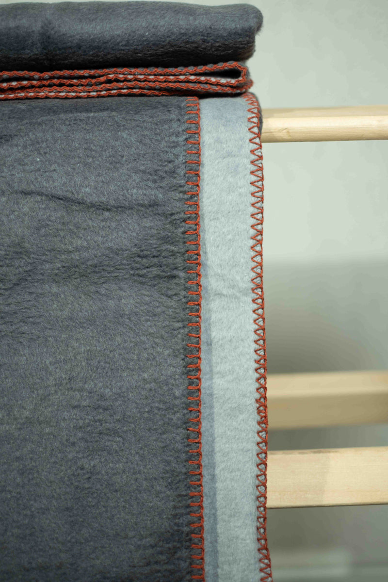 Carla Grey Blanket