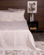 Set of Decorative Pillowcases 2pcs 50X70 Element Off White
