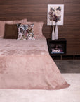 Set of Decorative Pillowcases 2pcs 50X70 Element Old Pink