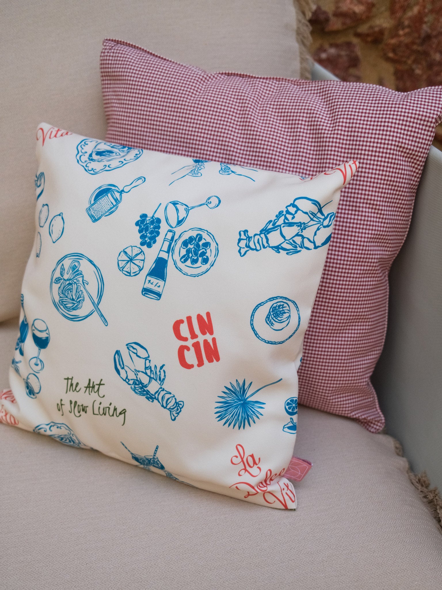 Symmetry Living Decorative Pillowcase 45X45 Cin Cin