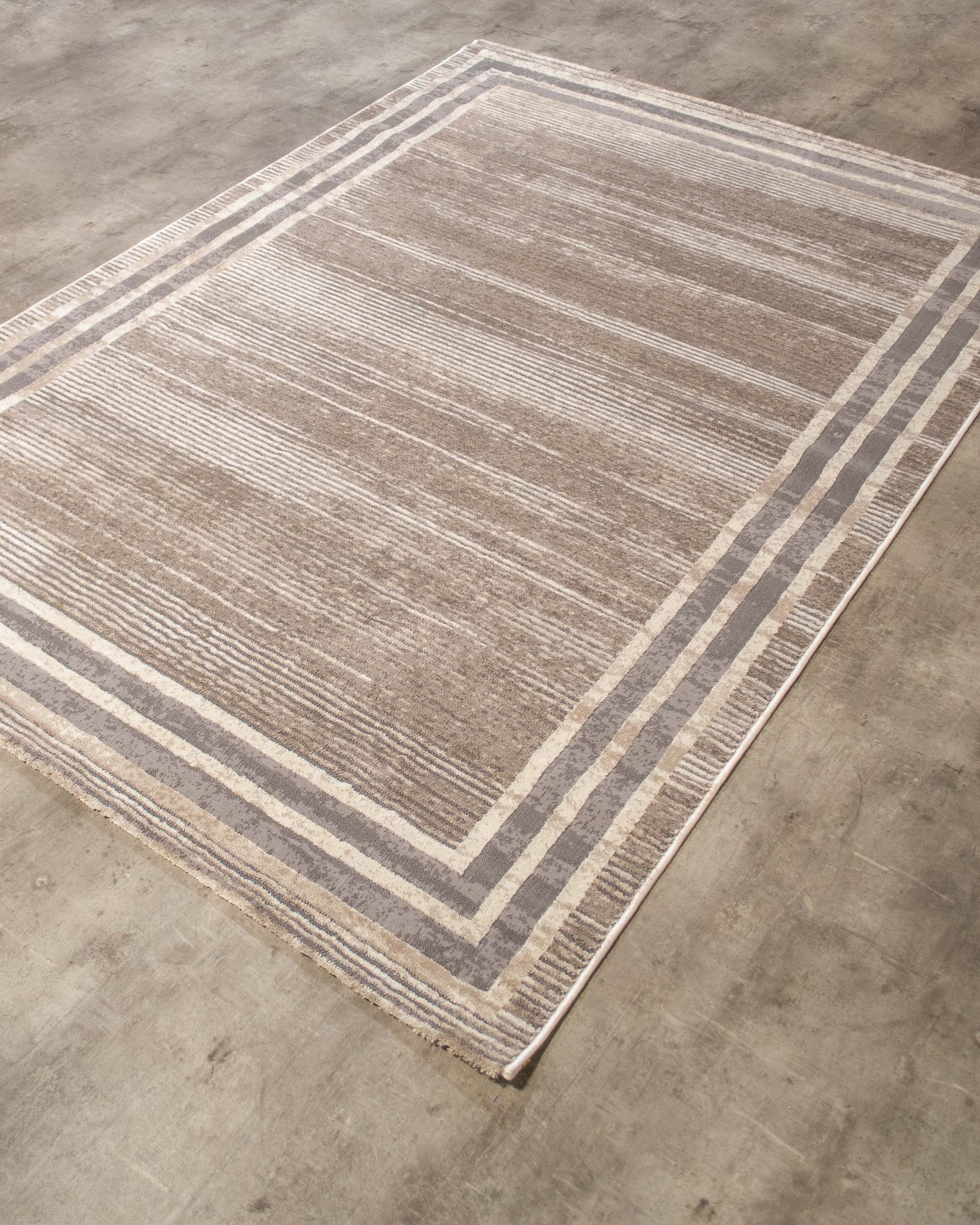 CARPET ASCOT 8305 GRAY-CREAM - 067cm x 140cm