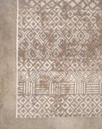ΧΑΛΙ ASCOT 8299 GREY-CREAM - 133cm x 190cm
