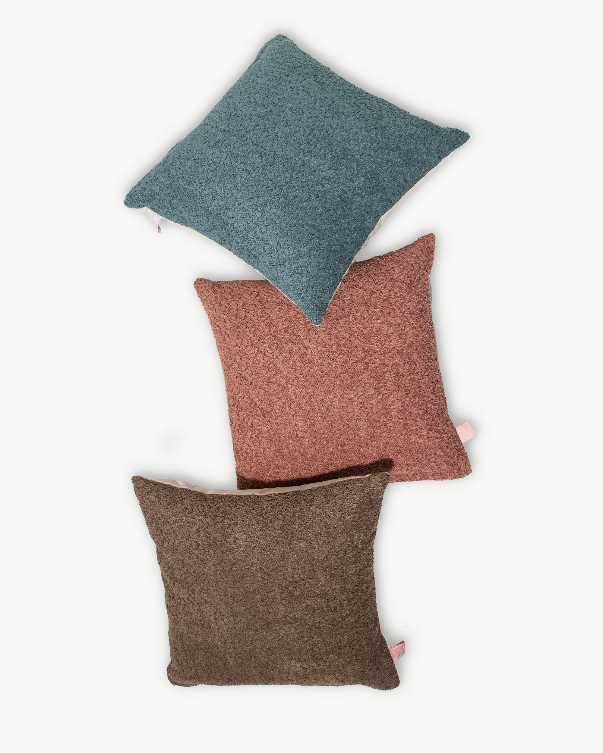 Decorative Pillow Case Symmetry Living 45X45 Mossify Cocoa
