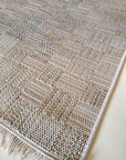 ΧΑΛΙ ΨΑΘΑ VAN 55002/X MULTI-CREAM - 160εκ - Στρόγγυλο-1