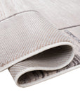 ΧΑΛΙ VELVET MODERN 9249/Beige White - 160cm x 230cm-2