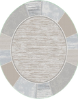 ΧΑΛΙ VELVET MODERN 9249/Beige White - 160cm x 230cm-1