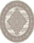 ΧΑΛΙ VELVET VINTAGE 9298/Vison - ΣΕΤ ΚΡΕΒΑΤΟΚΑΜΑΡΑΣ-1