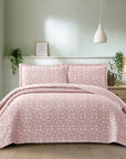 Veronica (Pink) Bedspread-1