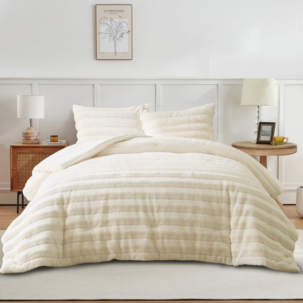 Volcano Cream Duvet
