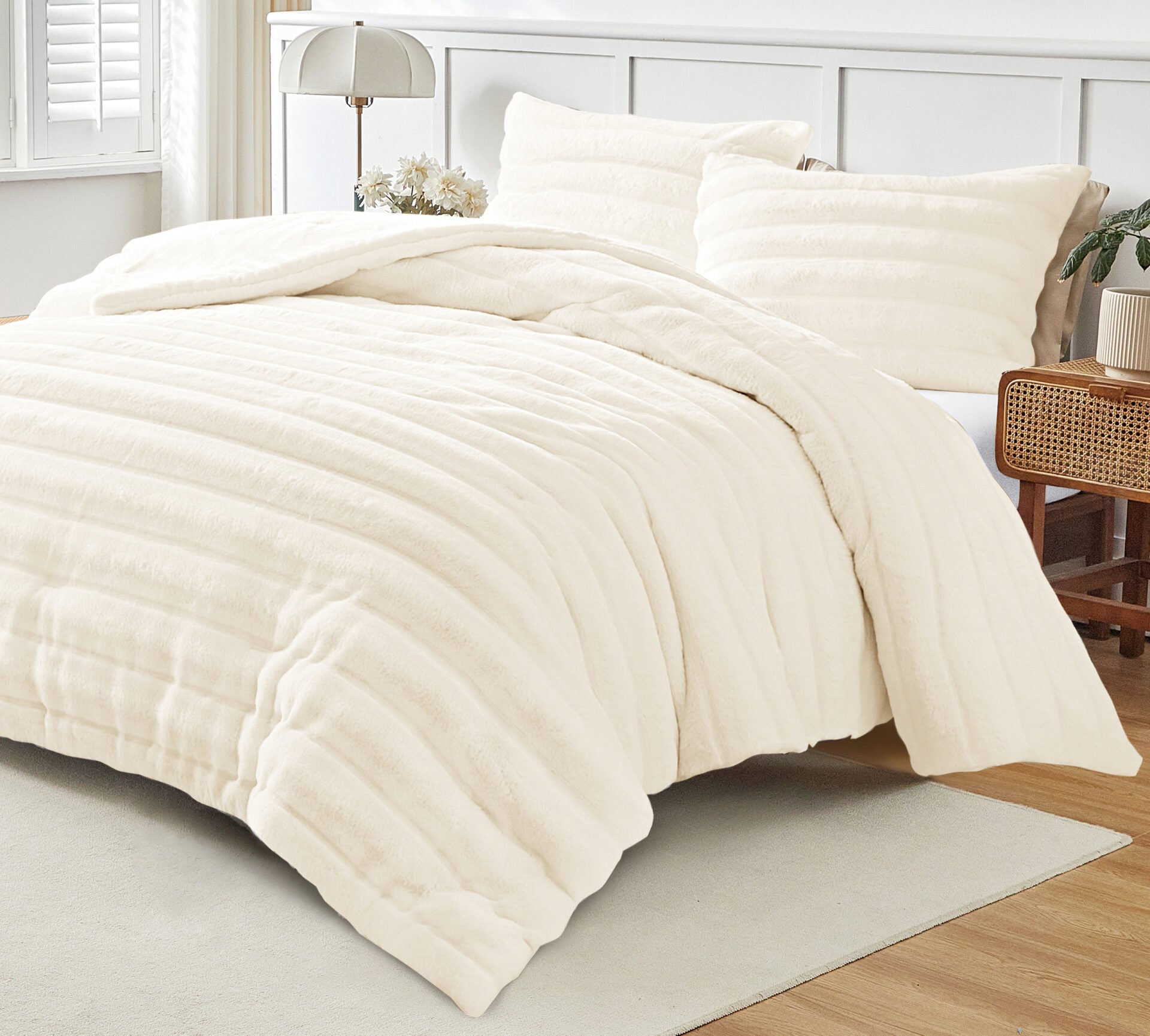 Volcano Cream Duvet