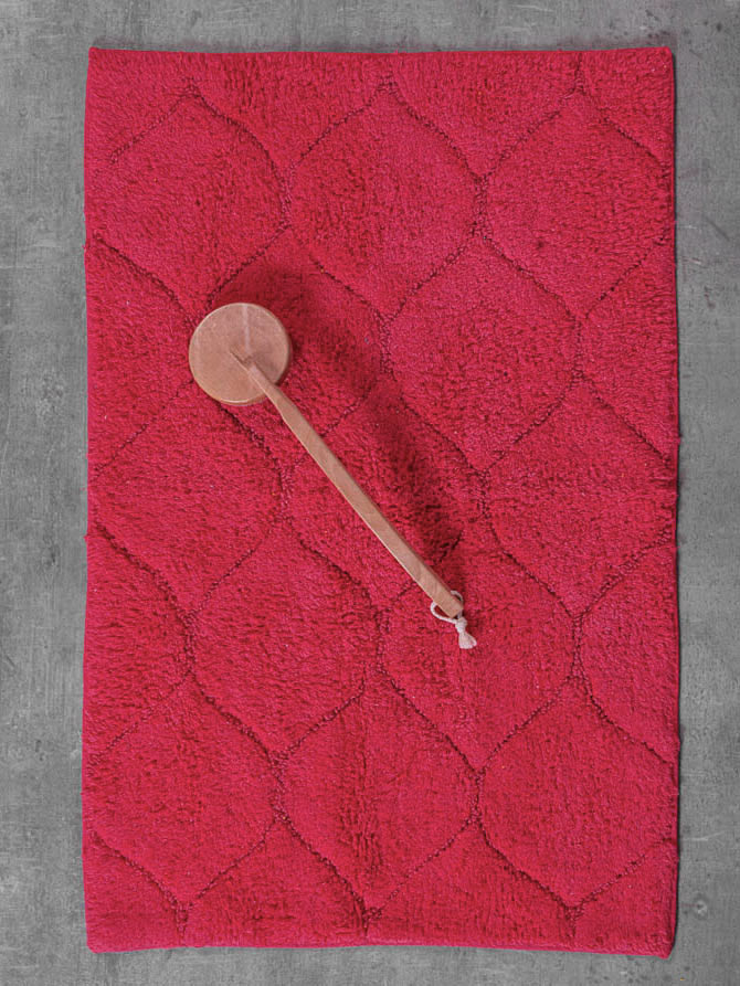Ever Best Coral Bathroom Rug