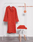 Paloma Terracotta bathrobe